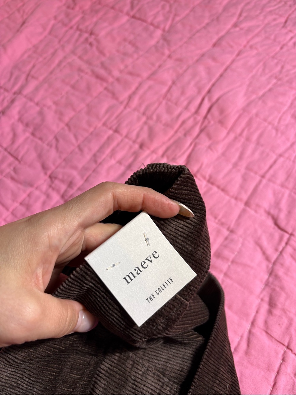 NWT Anthropologie The Colette Scallop Pocket Corduroy Crop Wide Leg Pants 20W - Picture 5 of 6